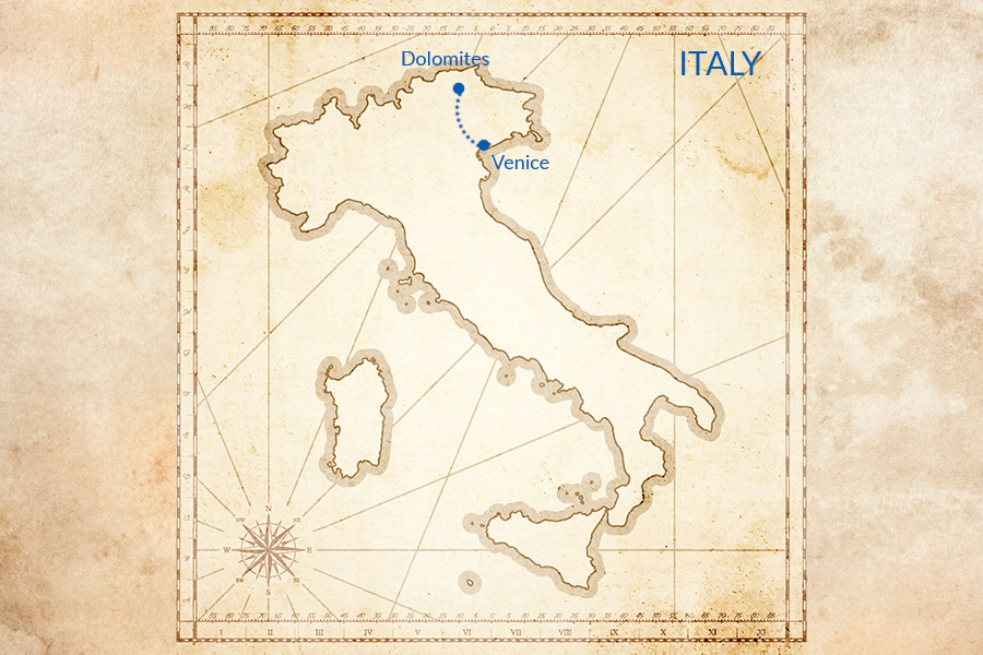 Trip map