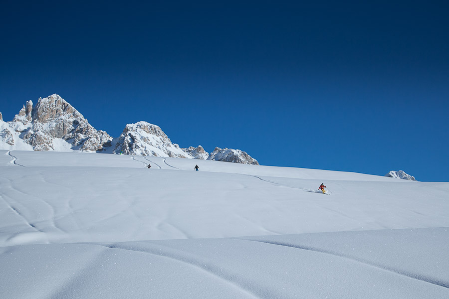 Hone your skills and conquer new challenges with world-class ski guides.