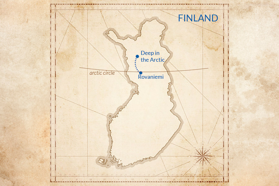 Trip map