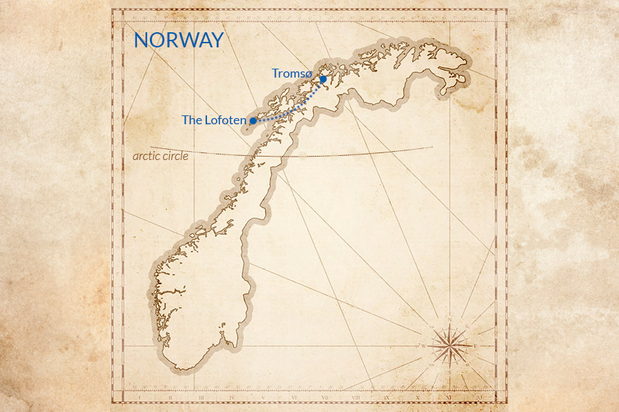 Trip map