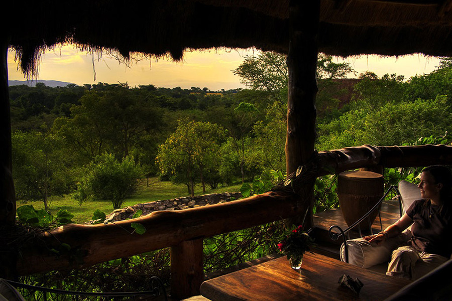 Stay in an exclusive safari lodge and explore the miles of trails cut through the riverine forest.