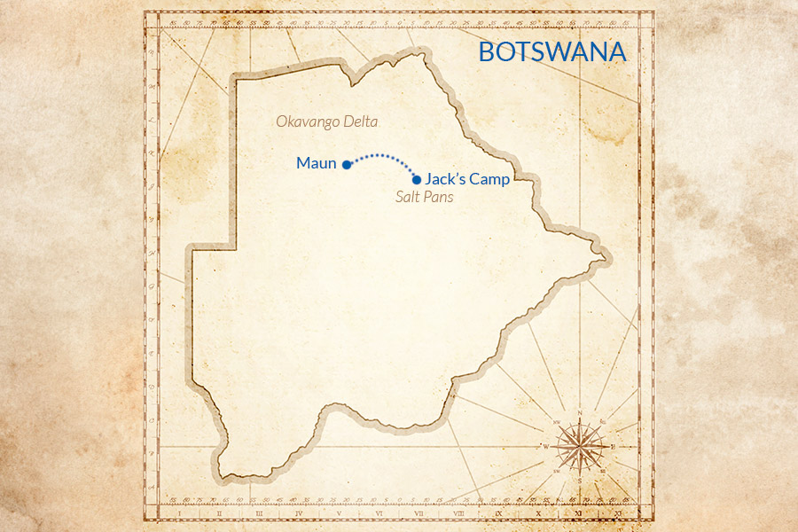 Trip map