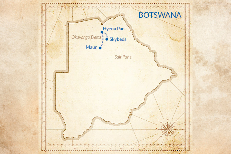 Trip map