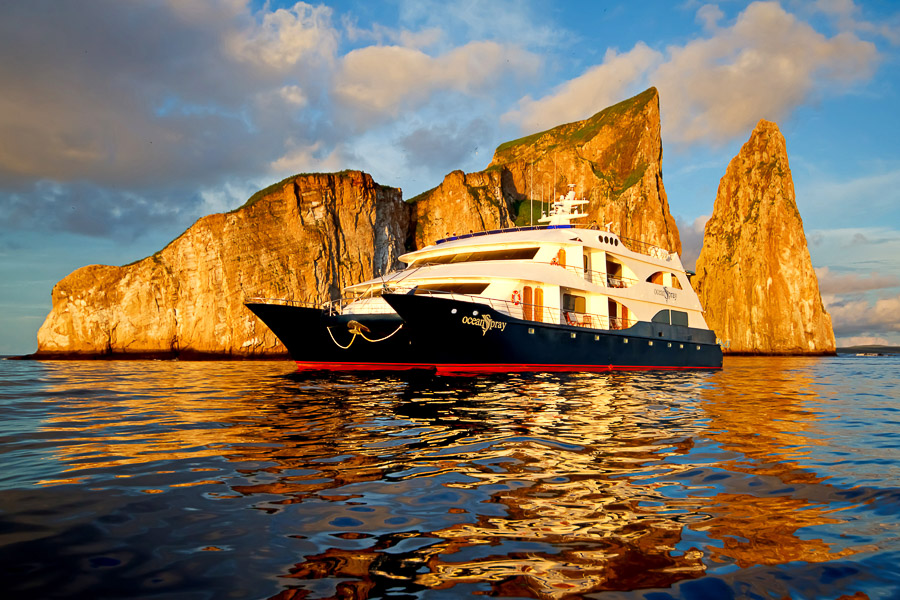 Enjoy the luxurious Haugan Cruises. Every cabin has its own balcony, so you will never miss a sunset.