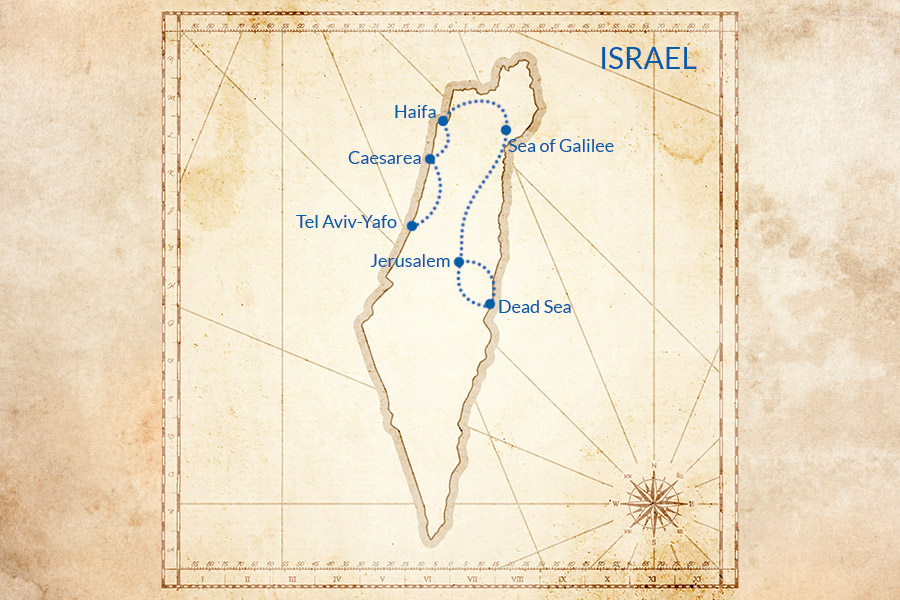 Trip map
