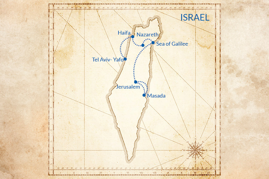 Trip map
