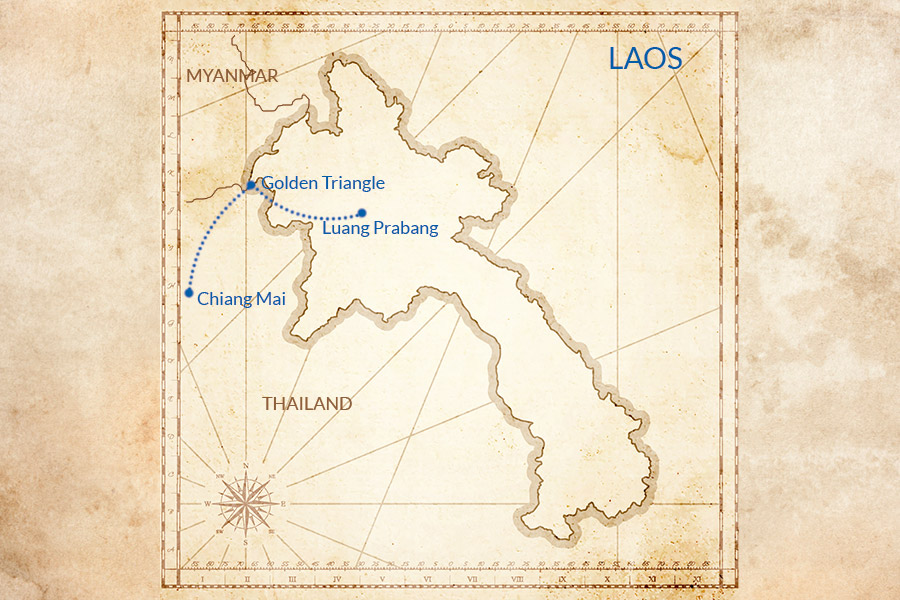 Trip map