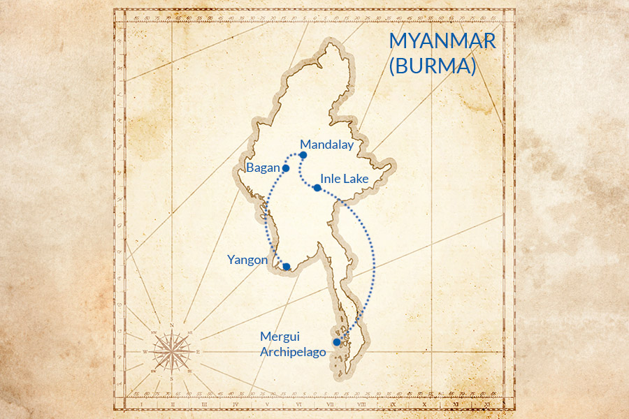 Trip map