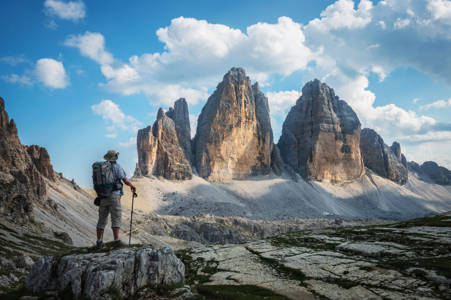 Enjoy sights usually reserved for mountaineers ― with the benefit of staying safe ― as you make your way through the craggy rocks of the Via Ferrata.