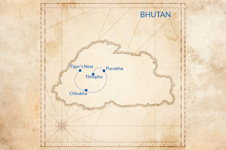 Trip map