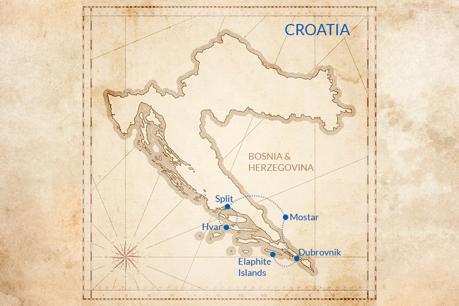 Trip map