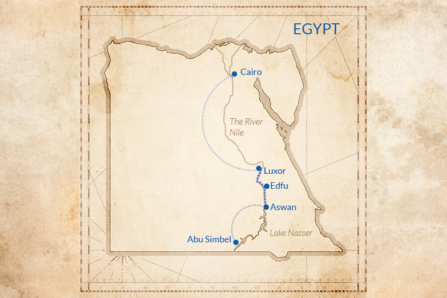 Trip map