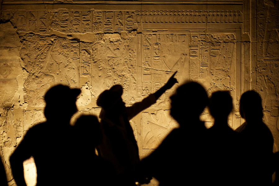 Explore the mysteries of Egypt alongside egyptologists versed in the art of reading hieroglyphs, and who are master storytellers.