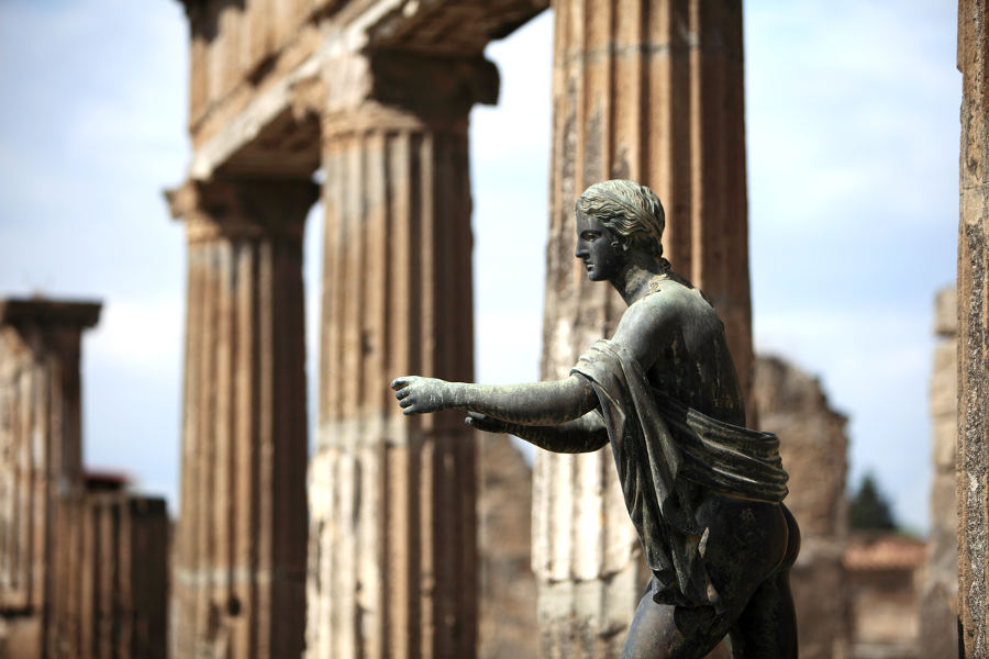 Explore Pompeii, a window into the Roman past. Visit the site at times when most of the tourists are gone.