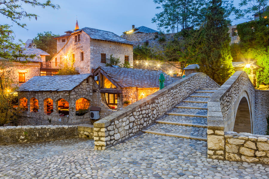 Enjoy the magnificent architecture of Dubrovnik and Mostar. Your English-speaking guides will bring the fascinating history of the cities to life.