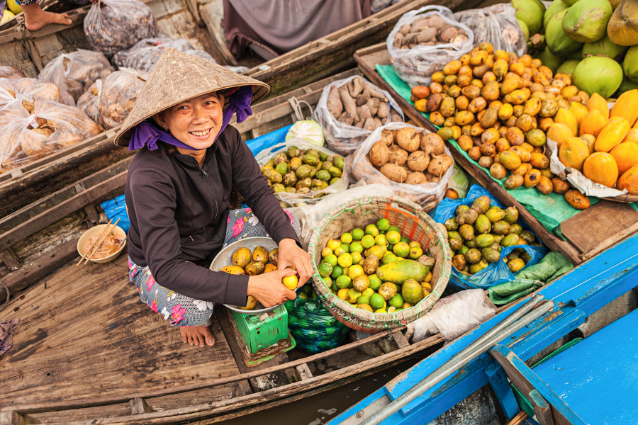Sail down Mekong Delta and discover the rich waterways of southern Vietnam.