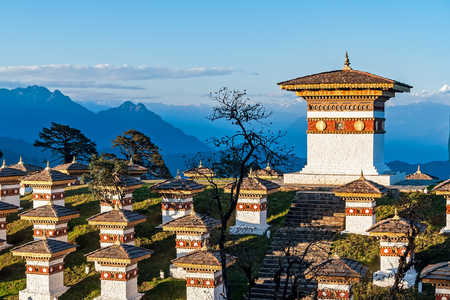 Drive through the Bhutanese countryside and discover a land practically untouched by time.
