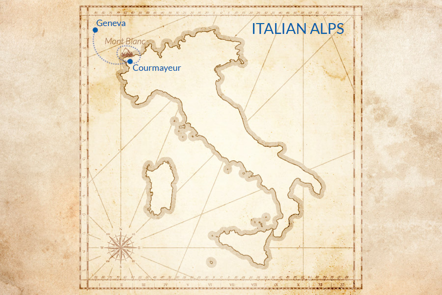 Trip map