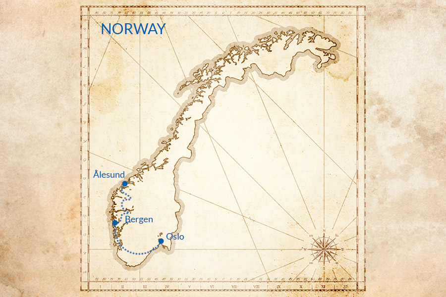 Trip map