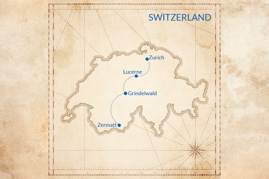 Trip map