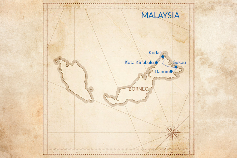 Trip map