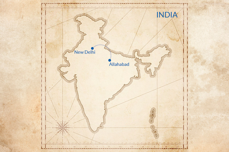 Trip map