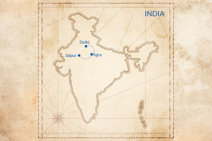 Trip map