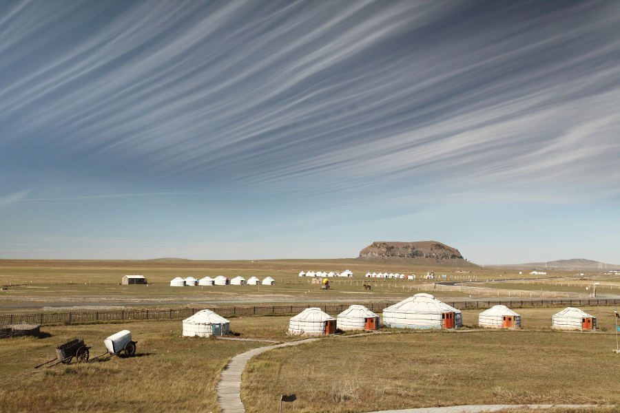Spend time with Mongolia’s nomads and stay overnight in different Ger camps, far away from everything.