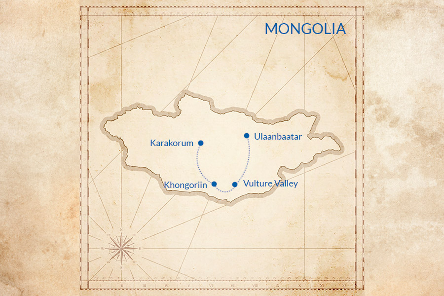 Trip map