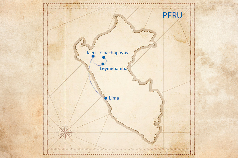 Trip map