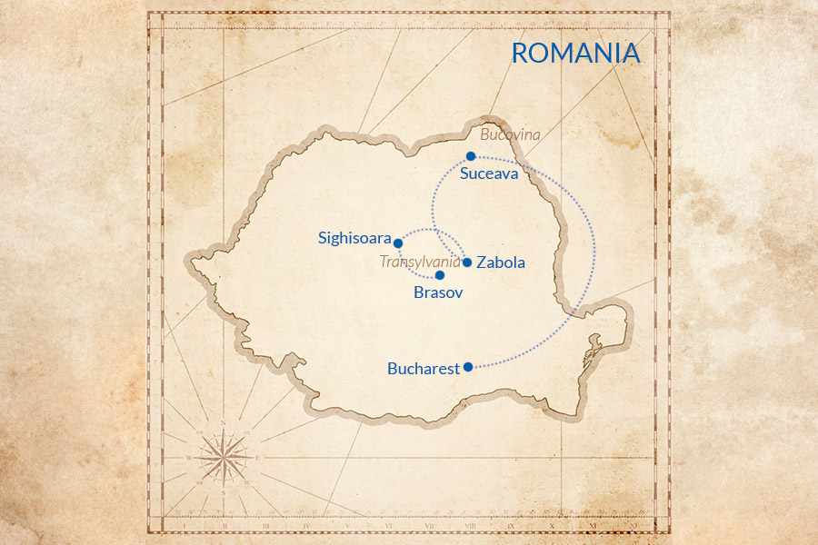 Trip map