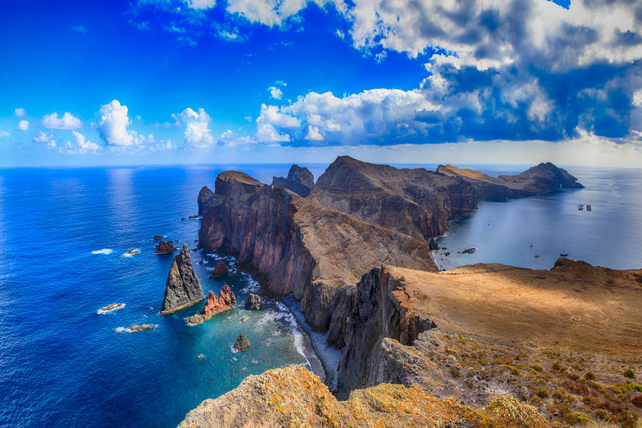 Crown your journey with a visit to Madeira, a Portuguese archipelago north of the Canaries.