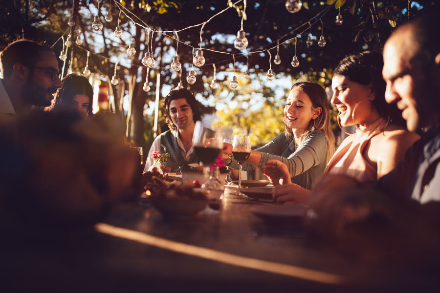 When you decide to stop, our hospitable friends will regale you with world class cuisine, and access to their precious wine cellars.