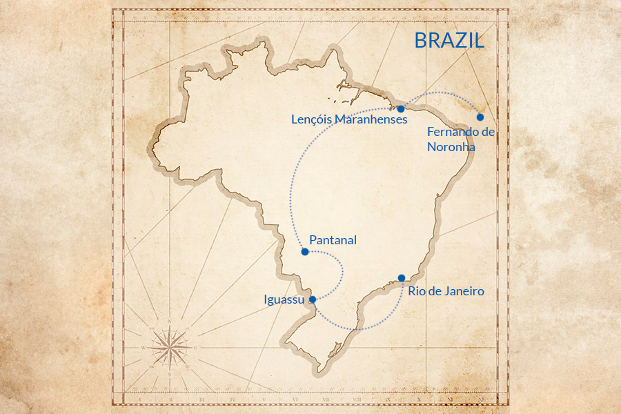 Trip map