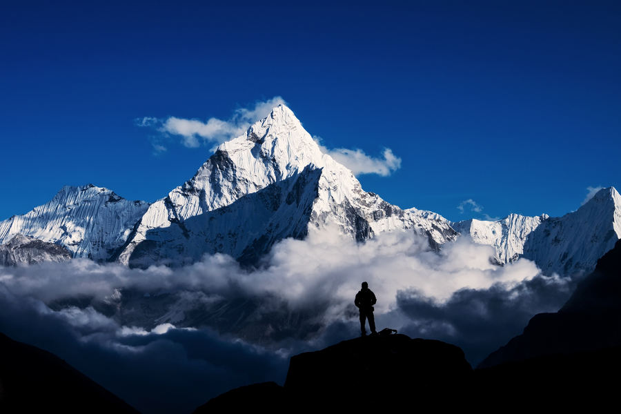 Make your way to the Base Camp at Mount Everest, the highest peak on Earth.