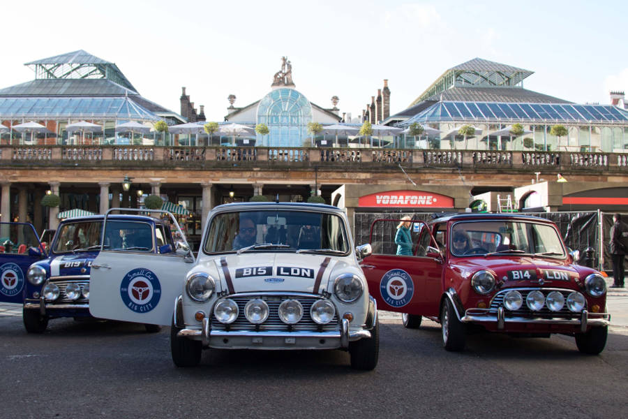Hop on a Mini and catch the main sights of London.