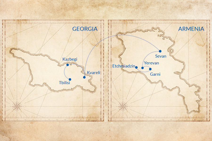 Trip map