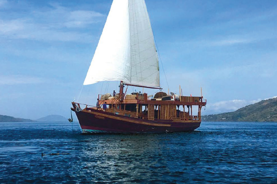 Sail the Coral Triangle in a wooden yacht that is luxurious and intimate. These are once-in-a-lifetime itineraries from adventurous families, chic naturalists, and honeymooners.