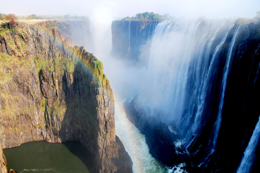 Enjoy the thundering roar of Victoria Falls from a legendary hotel, in the footsteps of 19th century explorers.