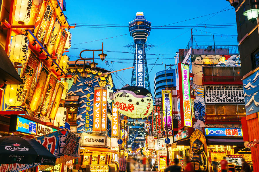 Don’t miss more mundane, yet equally charming, aspects of Japan. From the hustle and bustle of Osaka all the way to restaurants with robot shows.