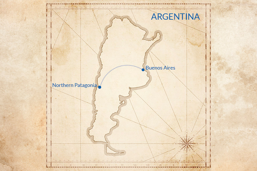 Trip map