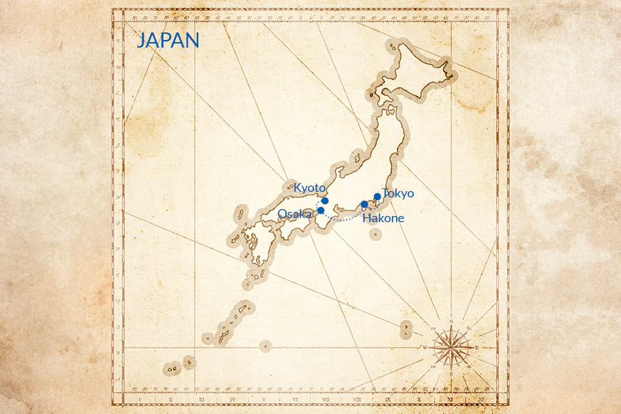Trip map