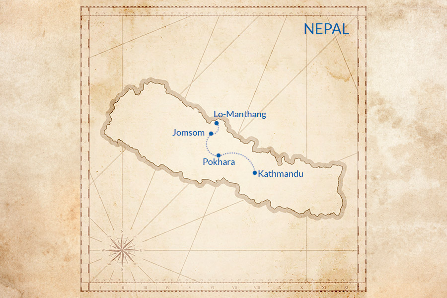 Trip map