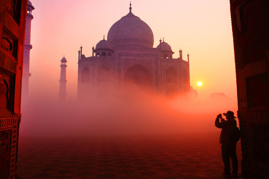 Beat the tourist crowds and get a different perspective on iconic landmarks such as the Taj Mahal.