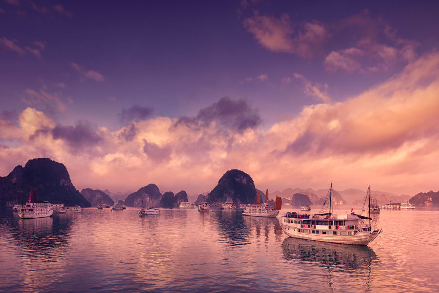 Go on a cruise of Bai Tu long Bay and enjoy Vietnam’s breathtaking natural treasures.