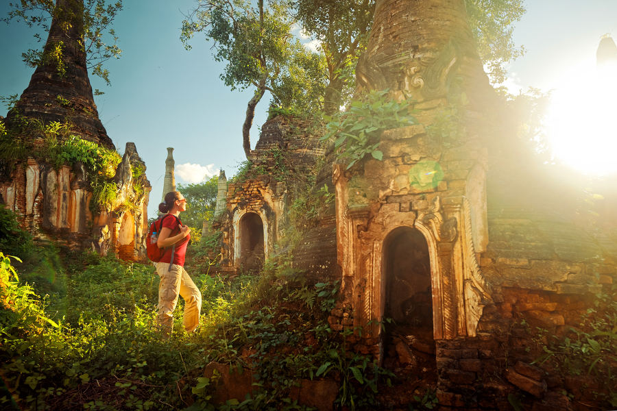 Travel to places rarely visited by foreigners.