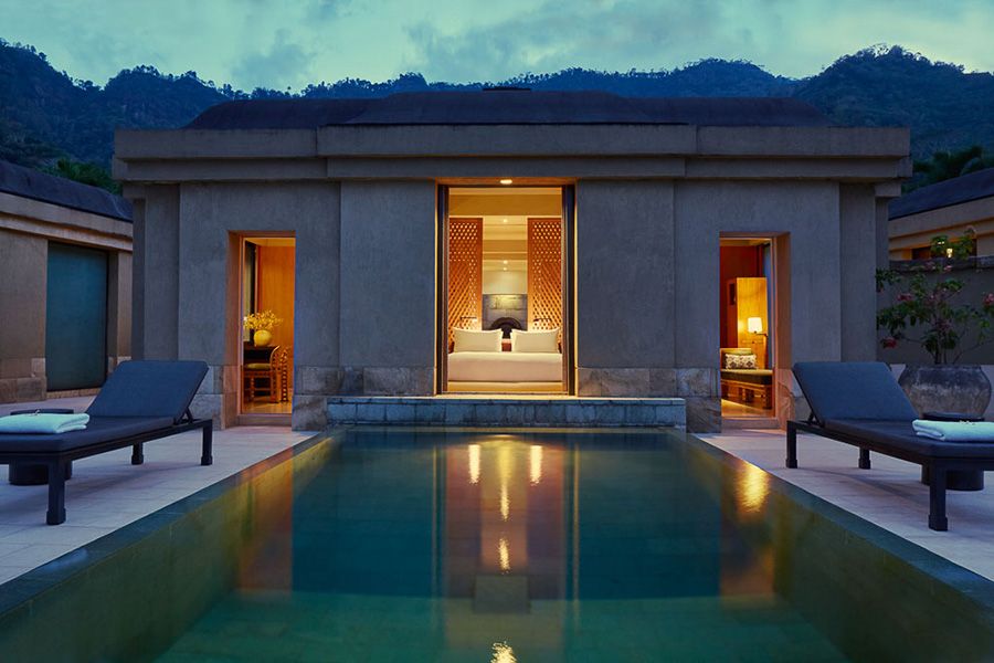 Embark on a life-enhancing retreat in the spiritual island of Java. Your resort, within the jungles that surround Borobudur, possesses a restorative power.