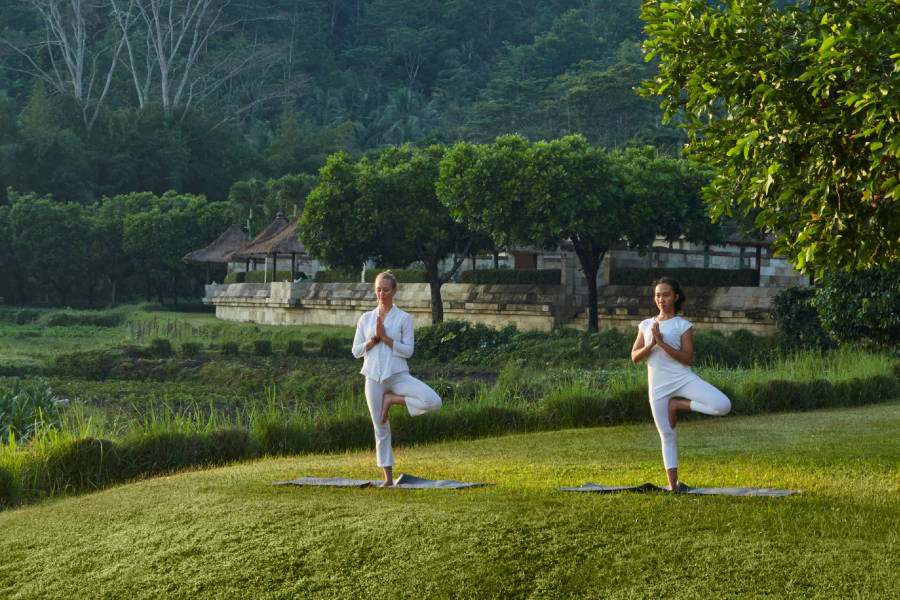 Surrounded by nature, enjoy daily yoga and spa rituals.