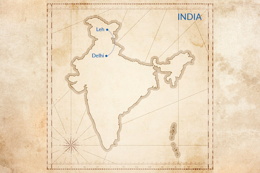 Trip map