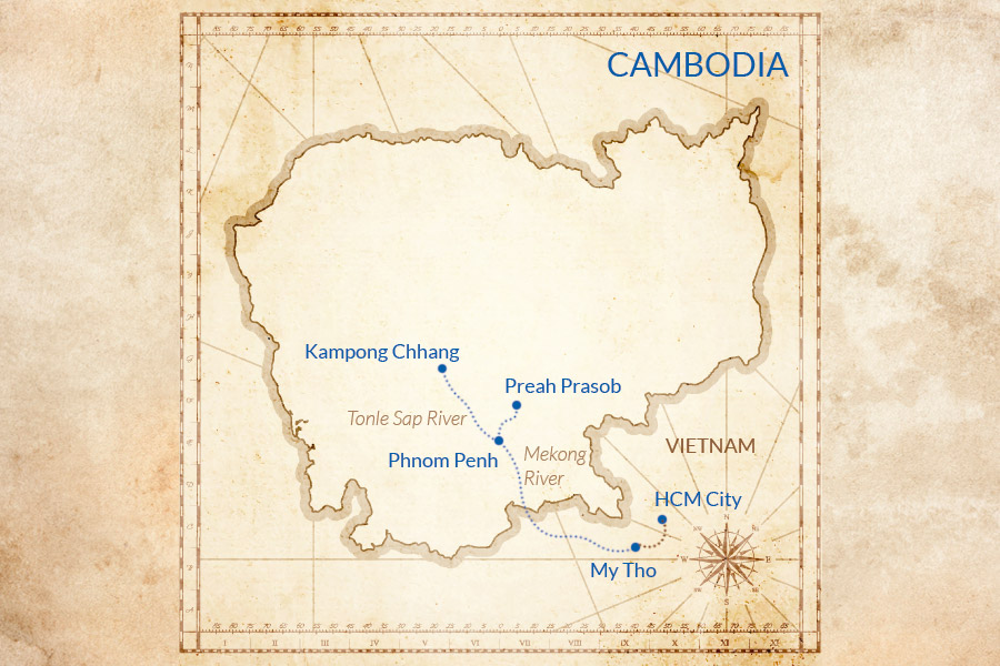 Trip map